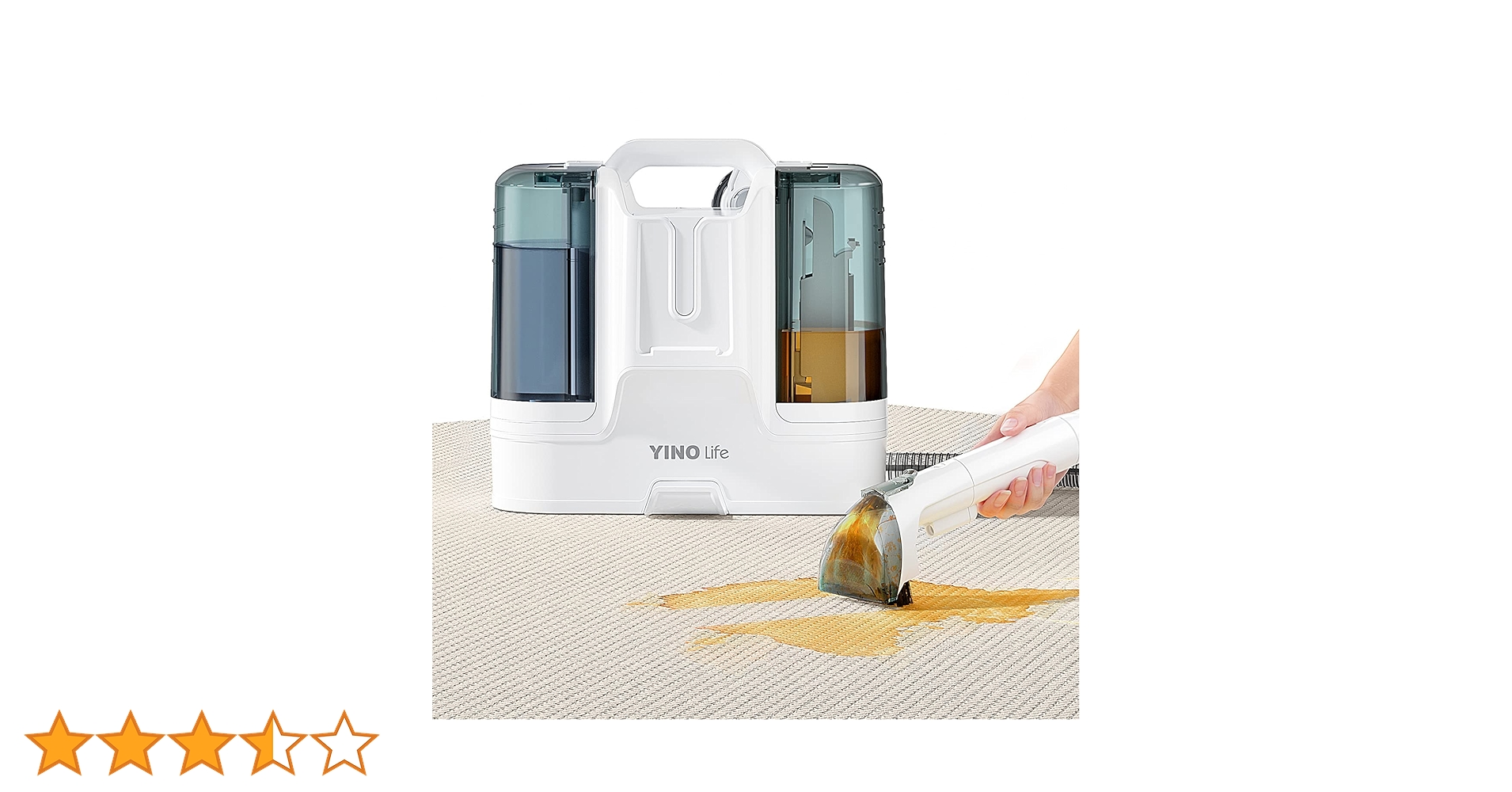 【新品未使用】 YINO life リンサークリーナー K15 DC YINO lifeの最新のコードレス型リンサー洗浄機が登録され